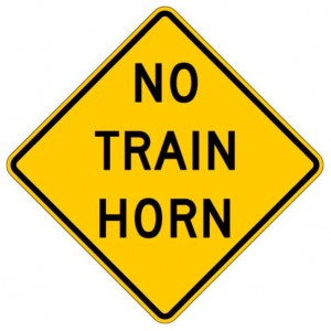 No Train Horn