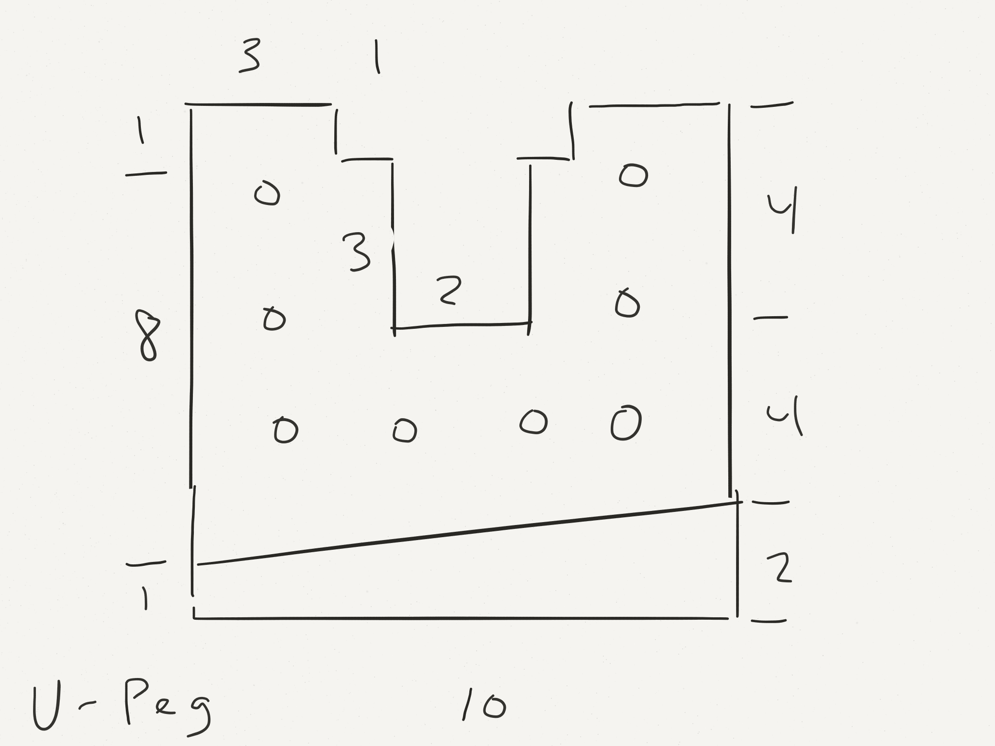 U-Peg Sketch